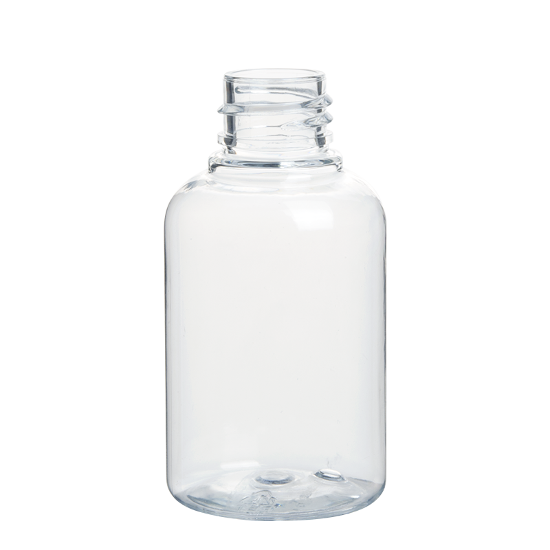 50ml Plastic PET Round Clear Bottle Factory