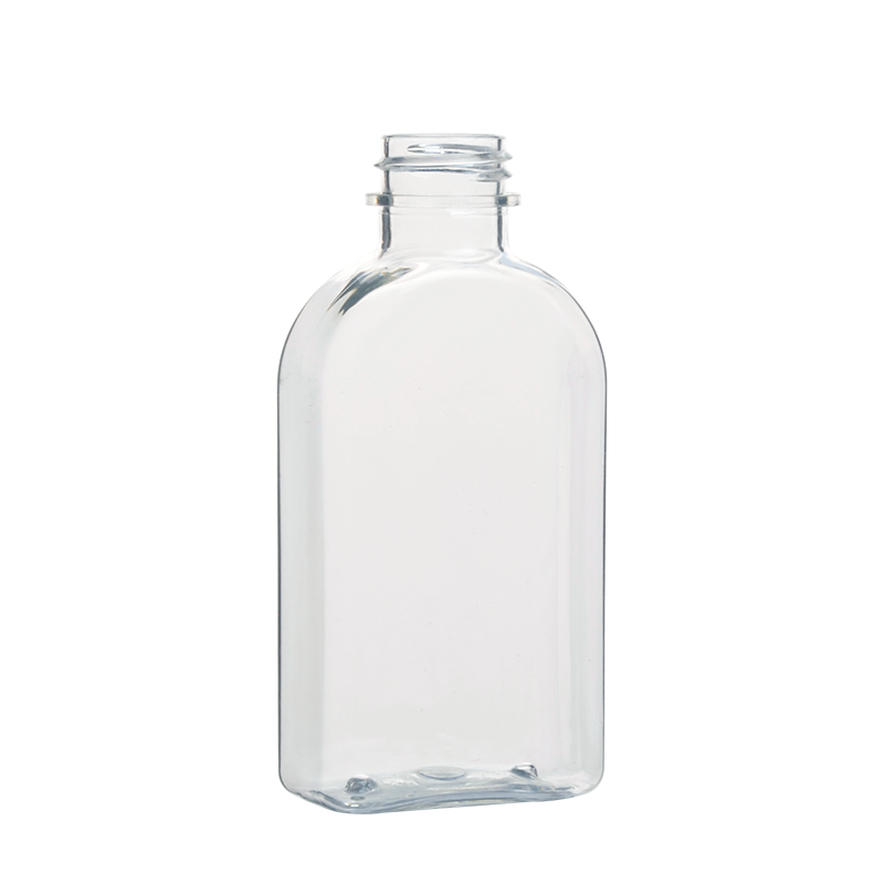 120ml 4oz Clear Oval Plastic Bottles Manufacturers
