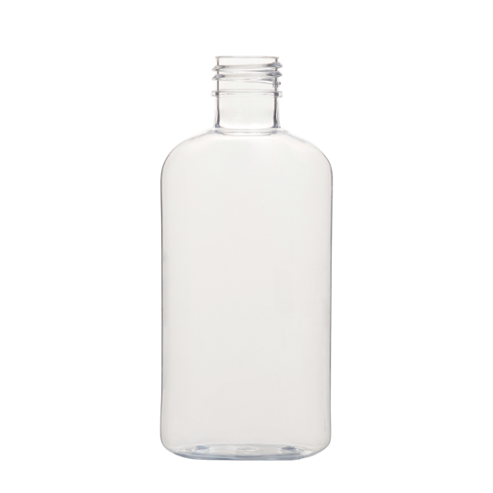 ペットプラスチックフラット楕円形のボトル