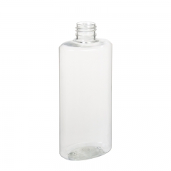 ペットプラスチックフラット楕円形のボトル