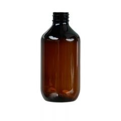 300ml 10ozアンバーボストンラウンドエッセンシャルオイルボトル