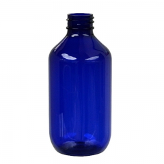 300ml 10ozペットコバルトブルー調色液化粧品包装