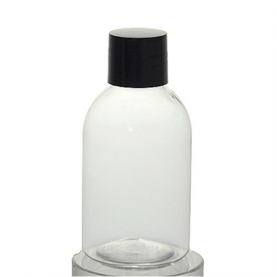 50ml1.7oz透明プラスチック製空ボトルの普旅行のボトルのためのシャンプー
