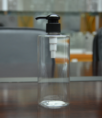  360ml 空のフラットショルダー空のペットポンプボトル