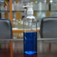  400ml 空のシリンダー丸いペットボトル