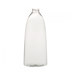 斜めショルダーボトル 1000ml シャンプー用ペットボトル