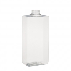長方形 四隅 800ml ペットボトル化粧品包装