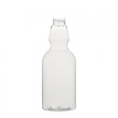 ビール瓶の形 750ml ペットボトルユニークなデザインの化粧品パッキング