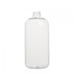 ホットセールボストンラウンド 500ml 化粧品容器透明ペットボトル