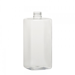 正方形のボトル 460ml プラスチックペットボトル