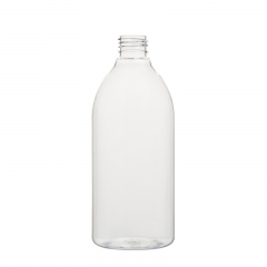  クロスボディ .ラウンドボトル400ml プラスチックペットクリアボトル