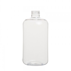 ボストンラウンドボトル 400ml スキンケアのためのプラスチックペットクリア