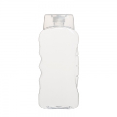 サイドウェーブ形シャンプーボトル 400ml 